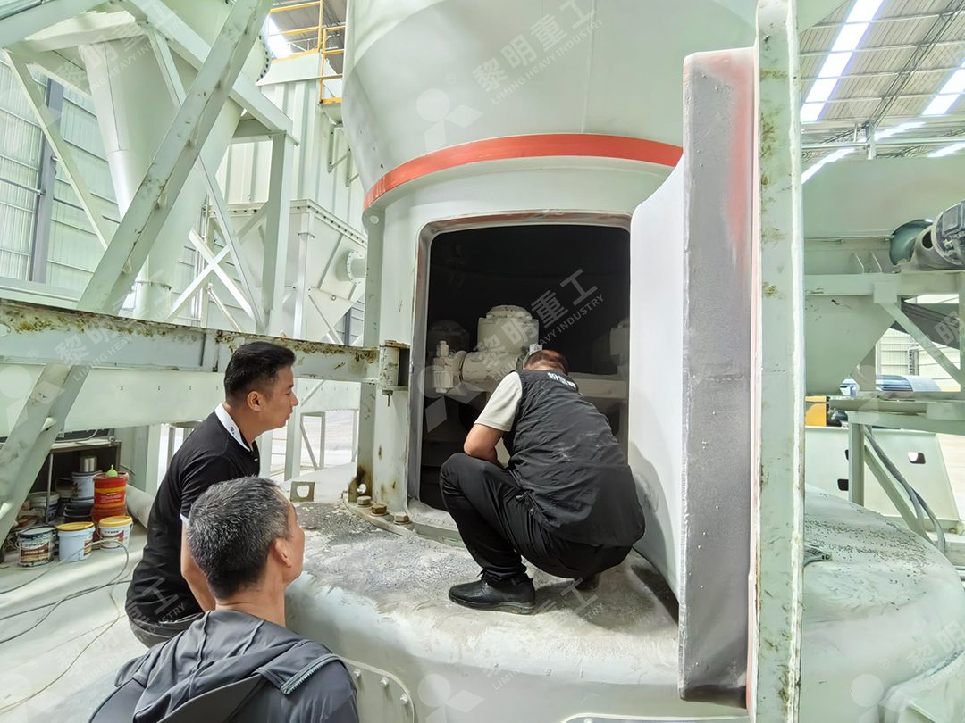 不同细度的方解石粉体成品