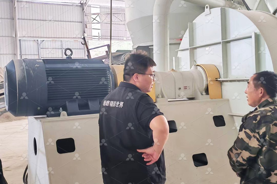 黎明重工EPC总包的大型非金属矿制粉生产线全景，布局紧凑有序