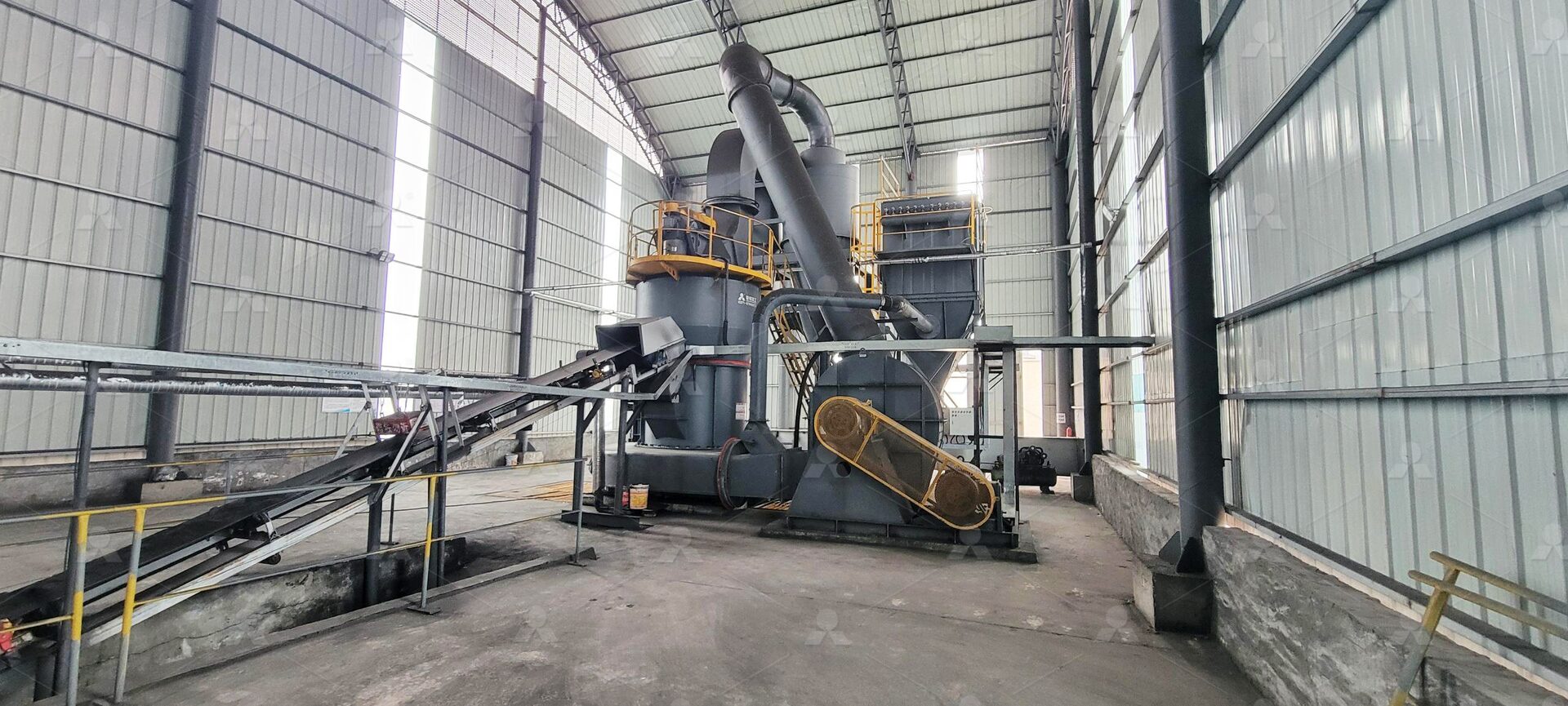 3R2612雷蒙磨选粉机内部结构及工作原理示意