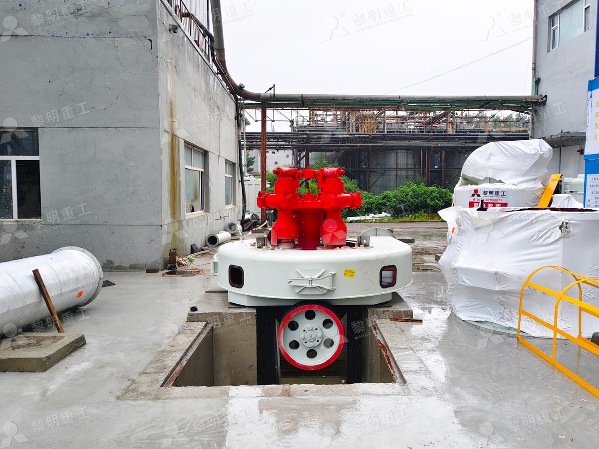 MTW145G欧版磨粉机主机落位基础